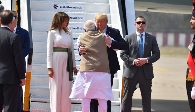Trump's first visit to India as president