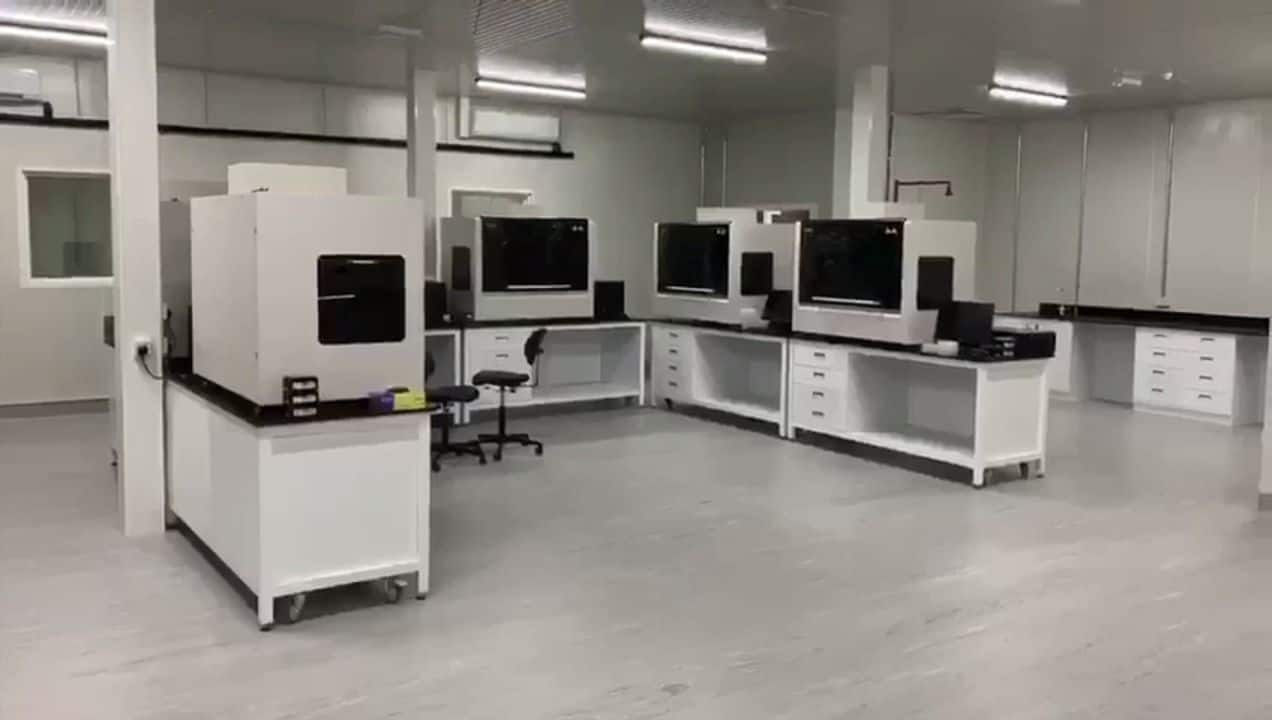 UAE Largest lab built to do thousands of (coronavirus) RTPCR tests