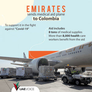 UAE aid plane