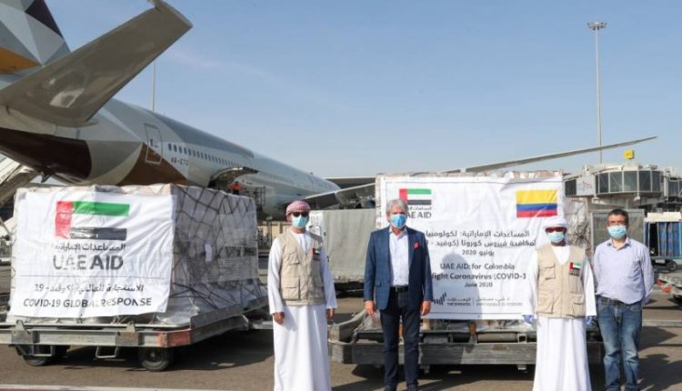 UAE aid plane
